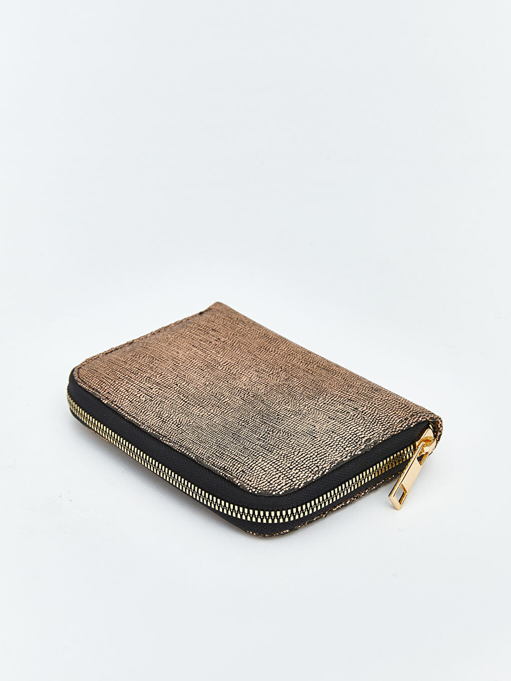 Karışık Leopar Desenki Kadın Cüzdan-1