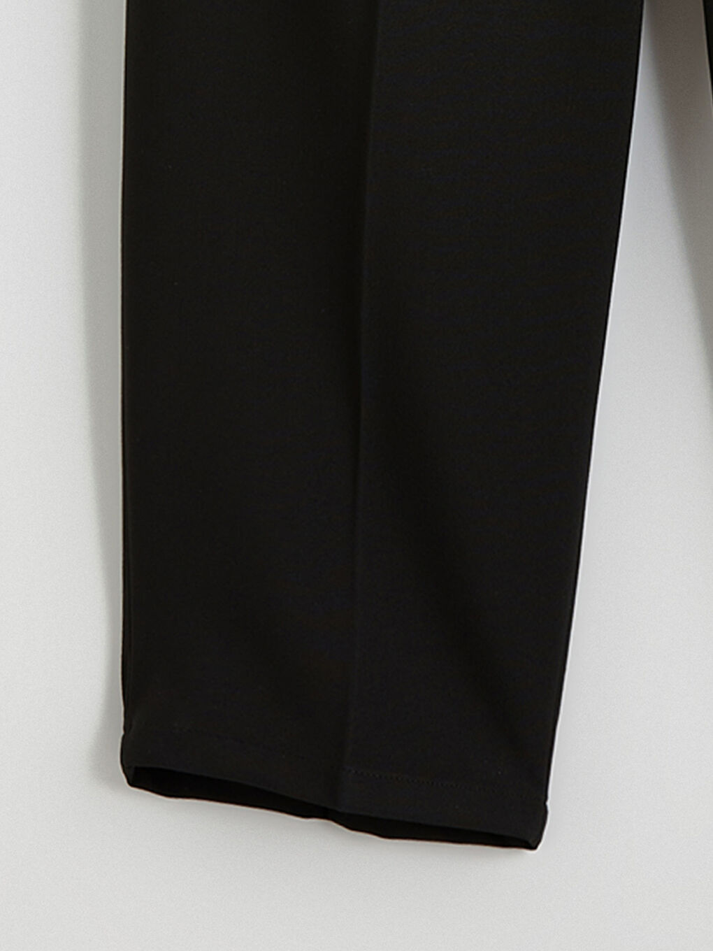 Siyah Yüksek Bel Pileli Havuç Kesim Kadın Pantolon-5