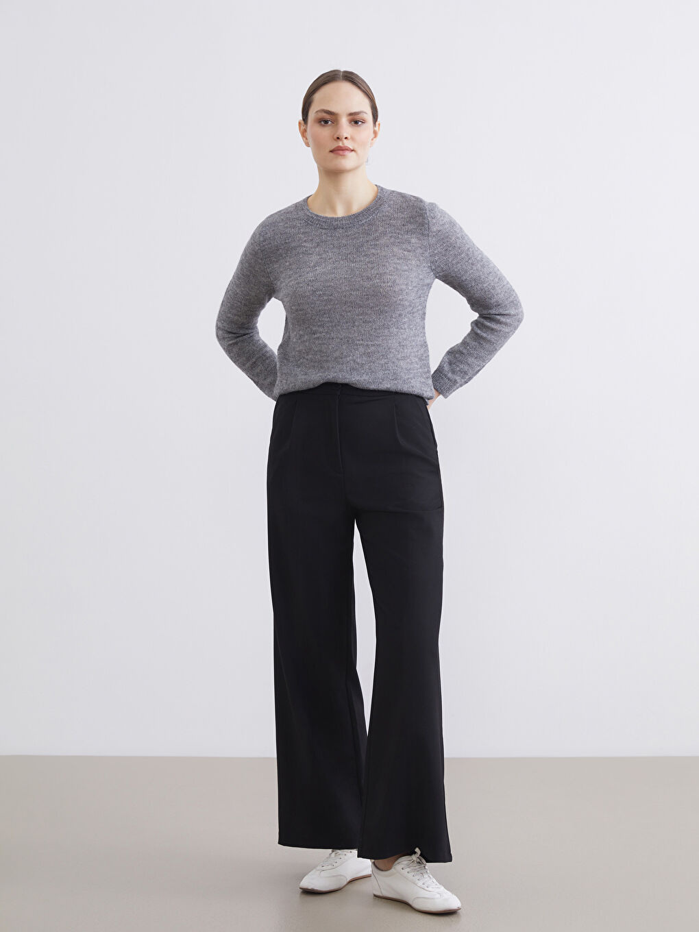 Women's Crewneck Sweater-1