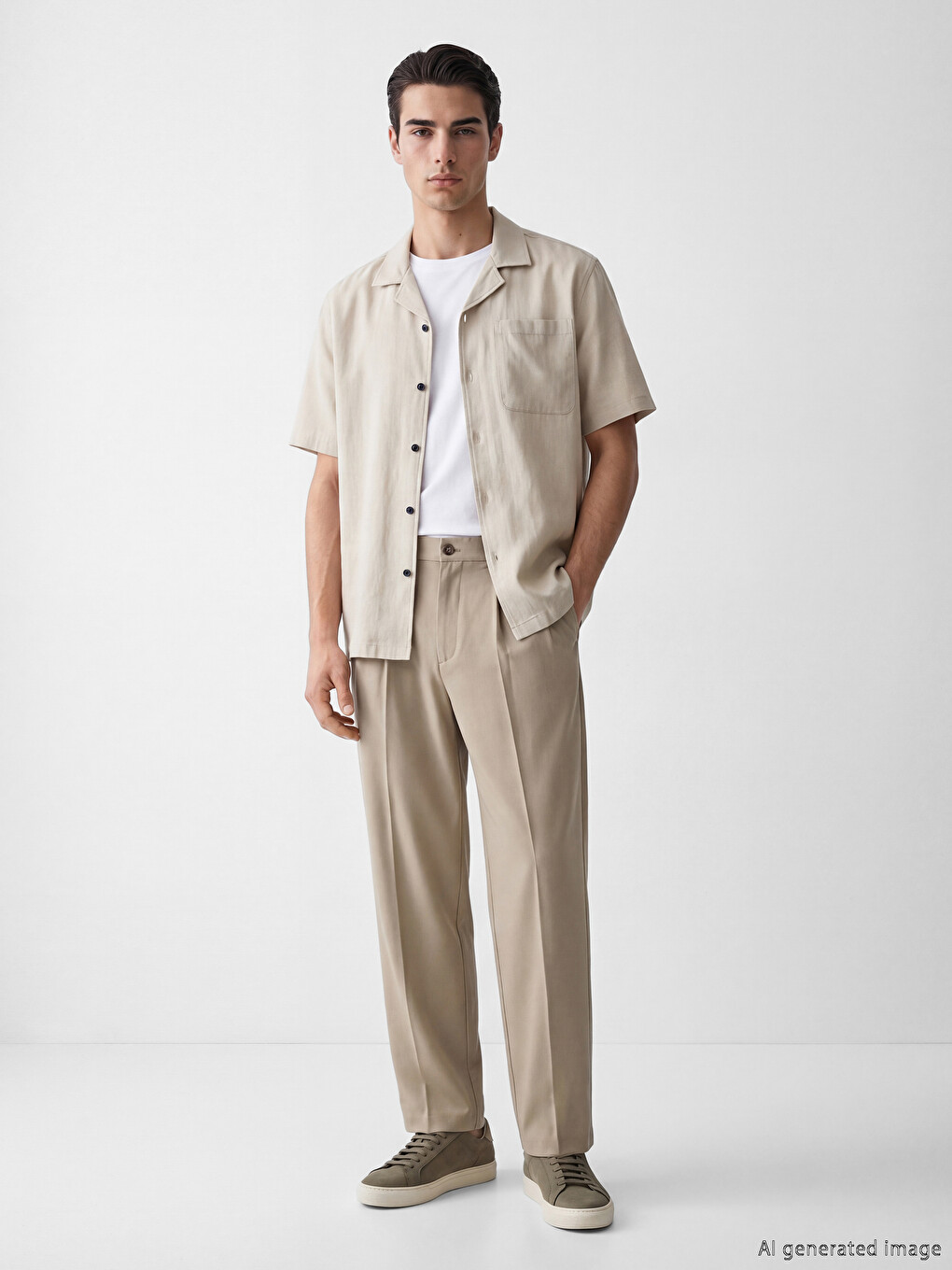 Loose Fit Men's Trousers