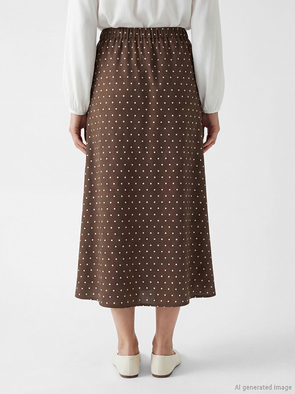 Woman BROWN Skirt-3