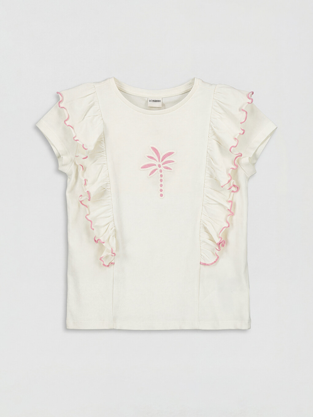 Girl Beige T-Shirt
