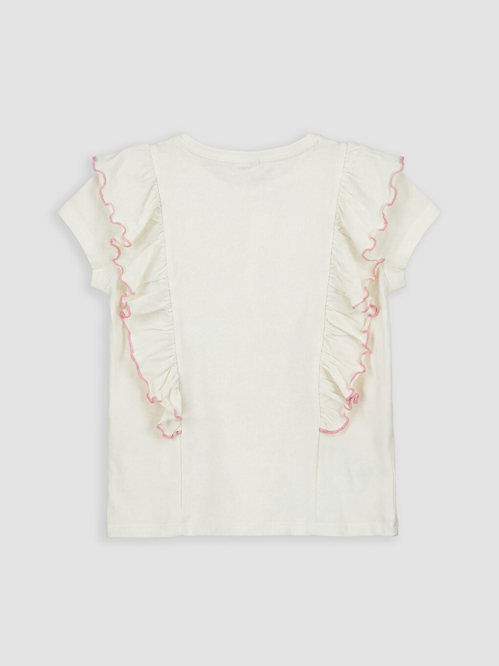 Girl Beige T-Shirt-1