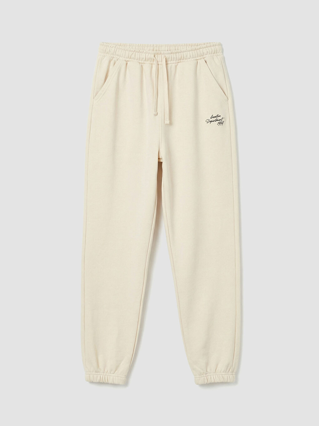 Bej Regular Fit Baskılı Erkek Çocuk Jogger Eşofman Altı