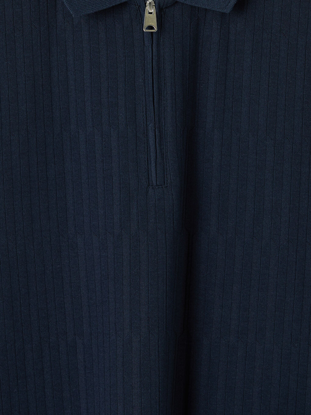 Lacivert Polo Yaka Erkek Tişört-2