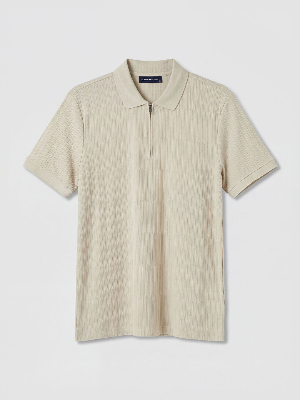 Gri Polo Yaka Erkek Tişört