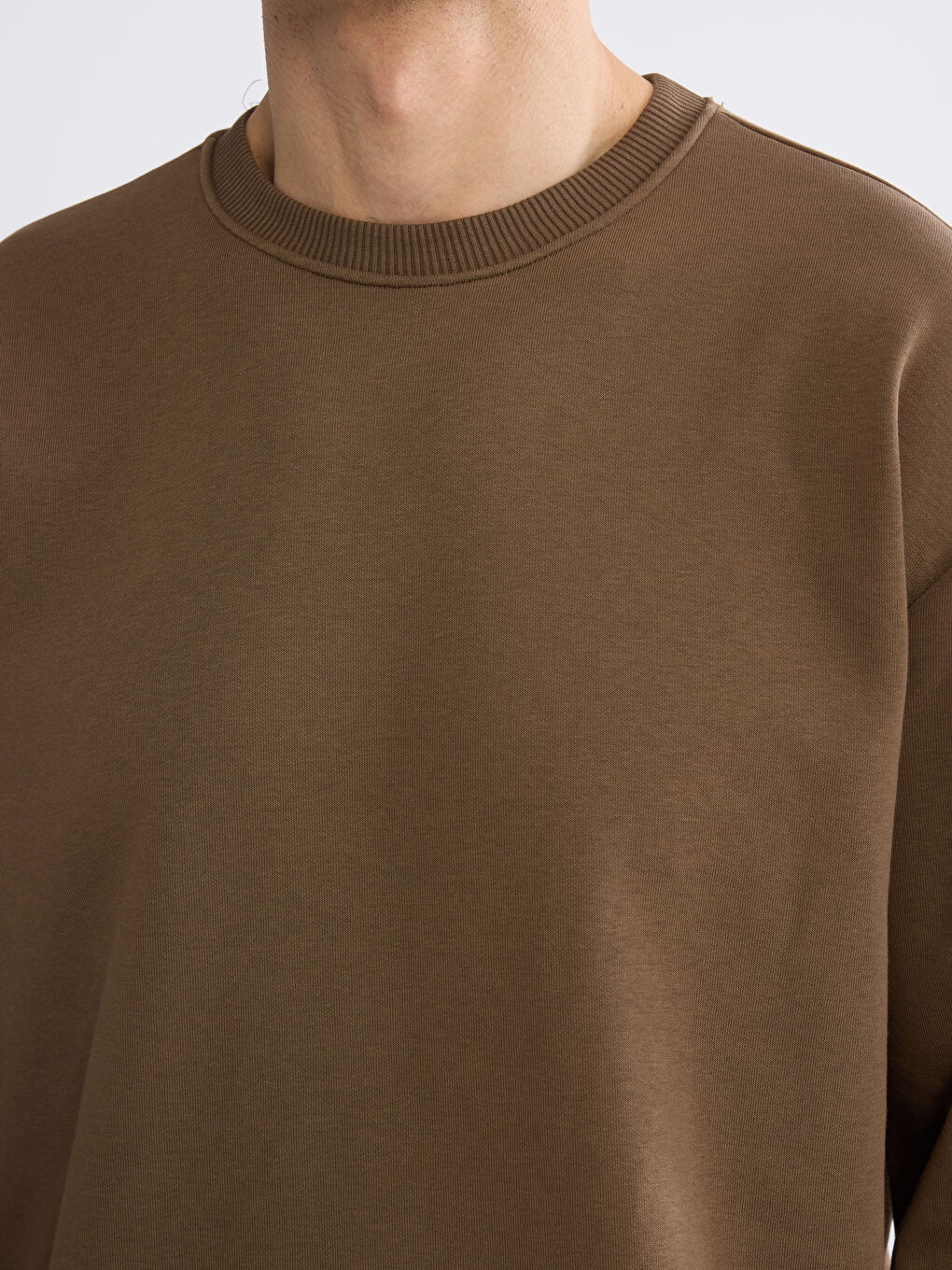 Men's Crew Neck Heavy Sweatshirt-4