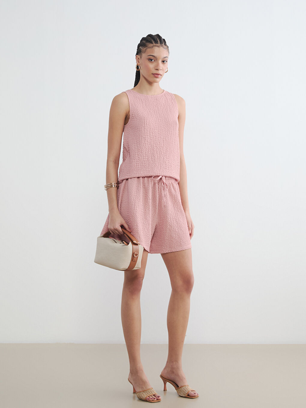 Woman PINK Tank Top-1