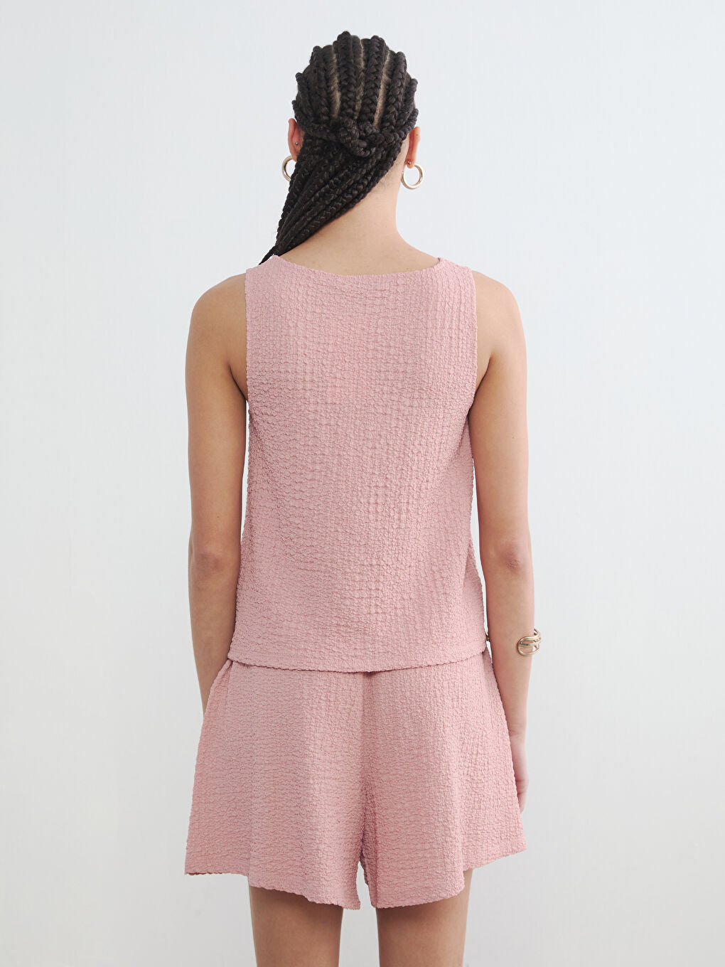 Woman PINK Tank Top-3