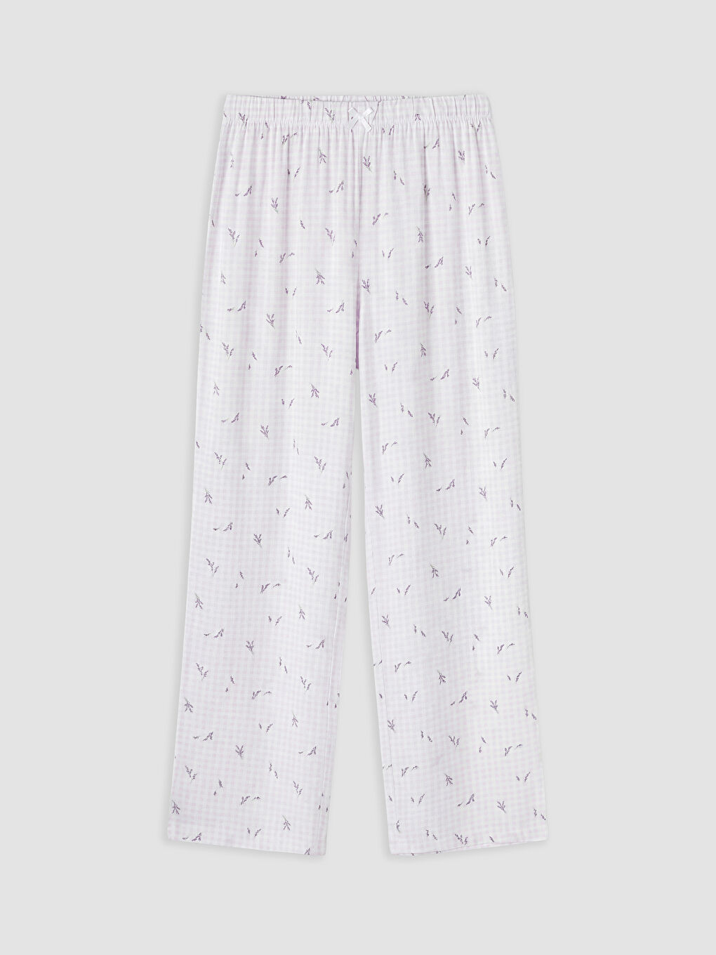 Ekru Dantelli Gömlek Yaka Kadın Pijama Takım-6