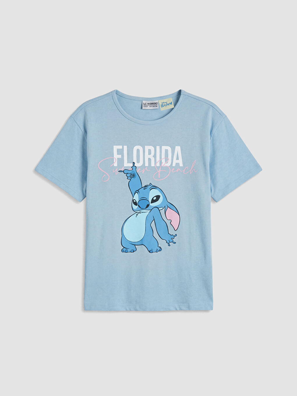 Stitch Printed Girls' T-Shirt