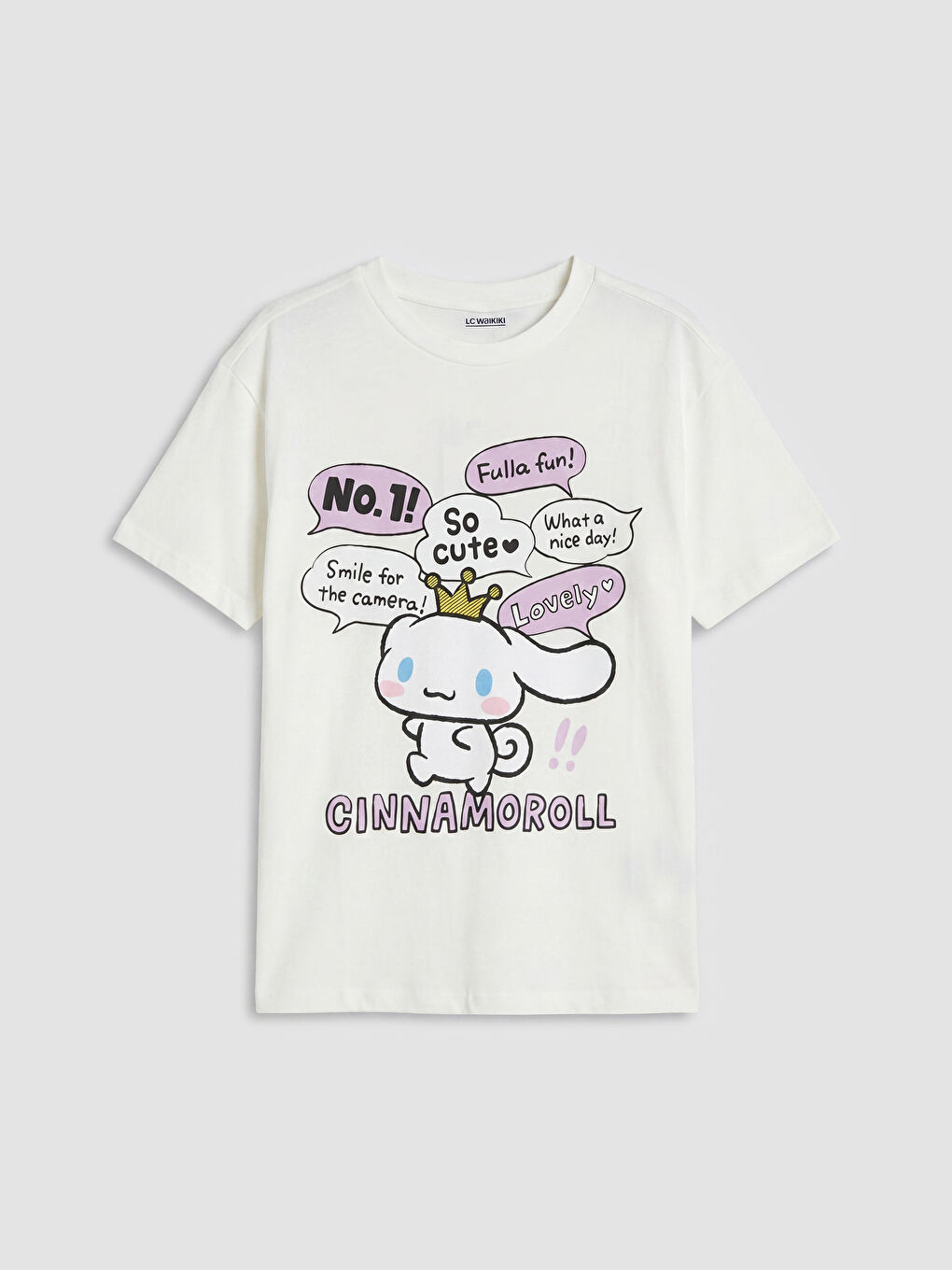 Cinnamoroll Printed Girls' T-shirt