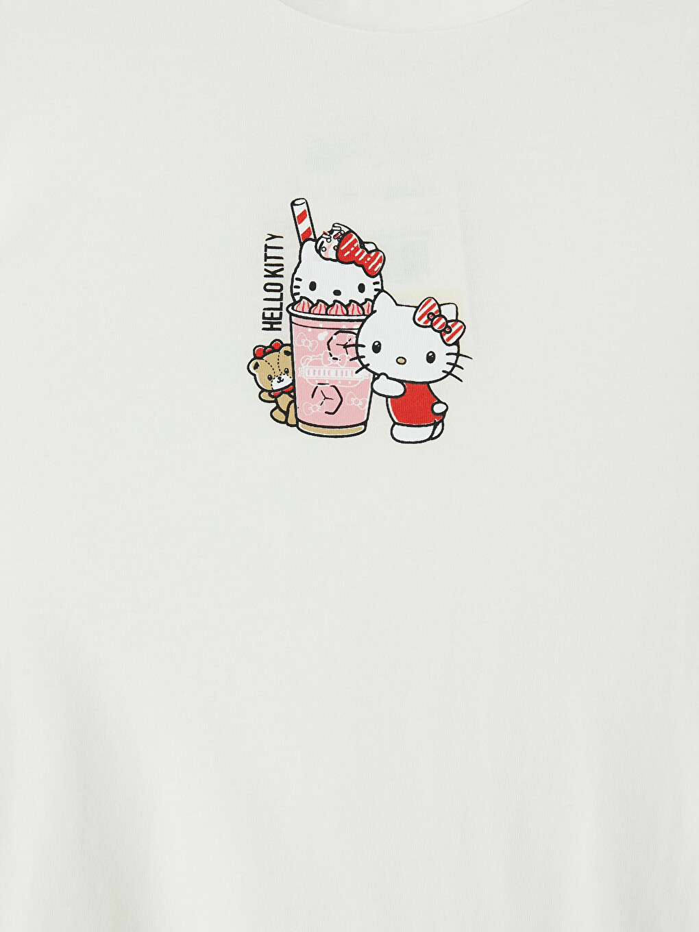تي شيرت بنات مطبوع Hello Kitty-2