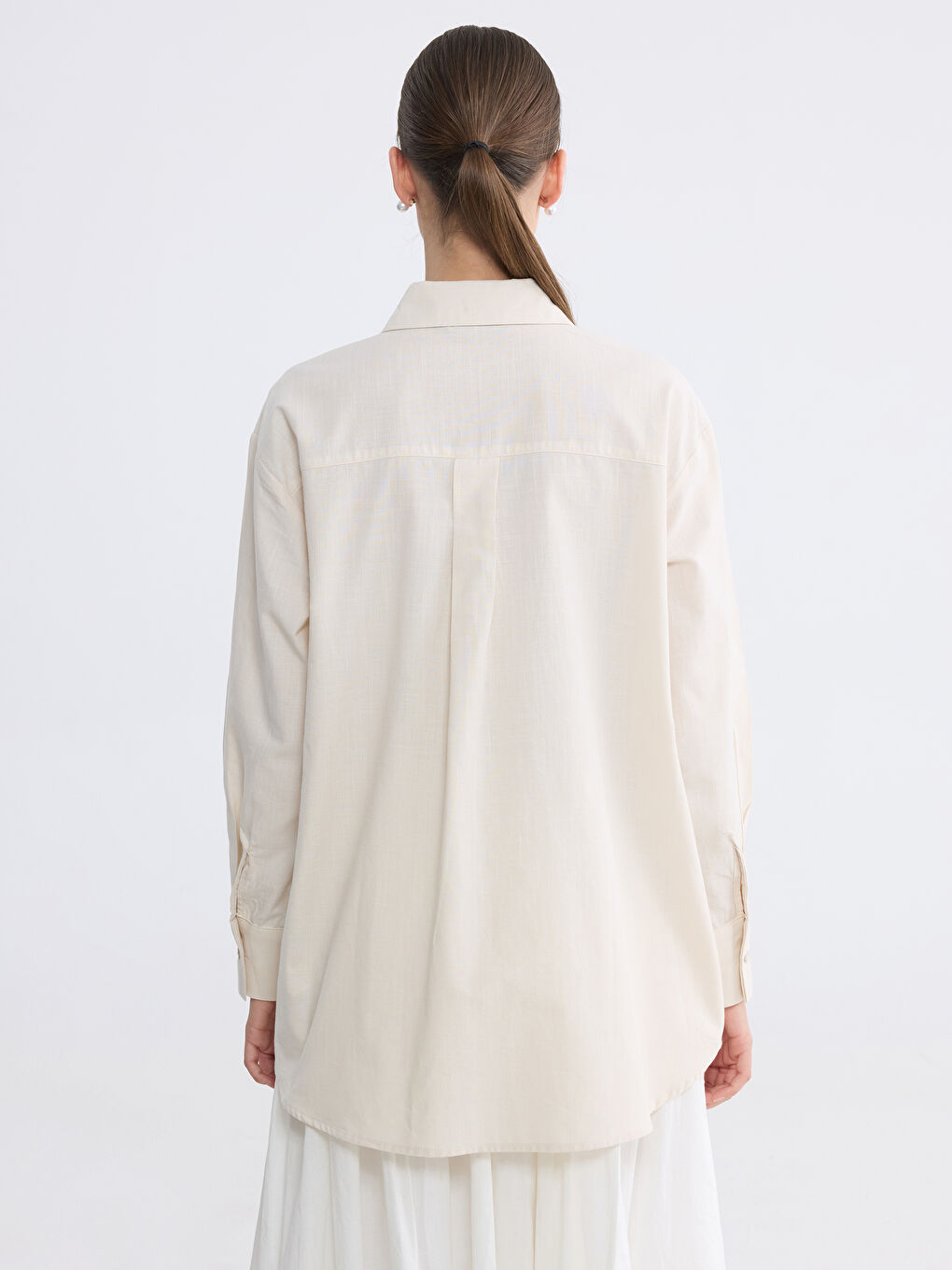 Woman BEIGE Shirt Tunic-3