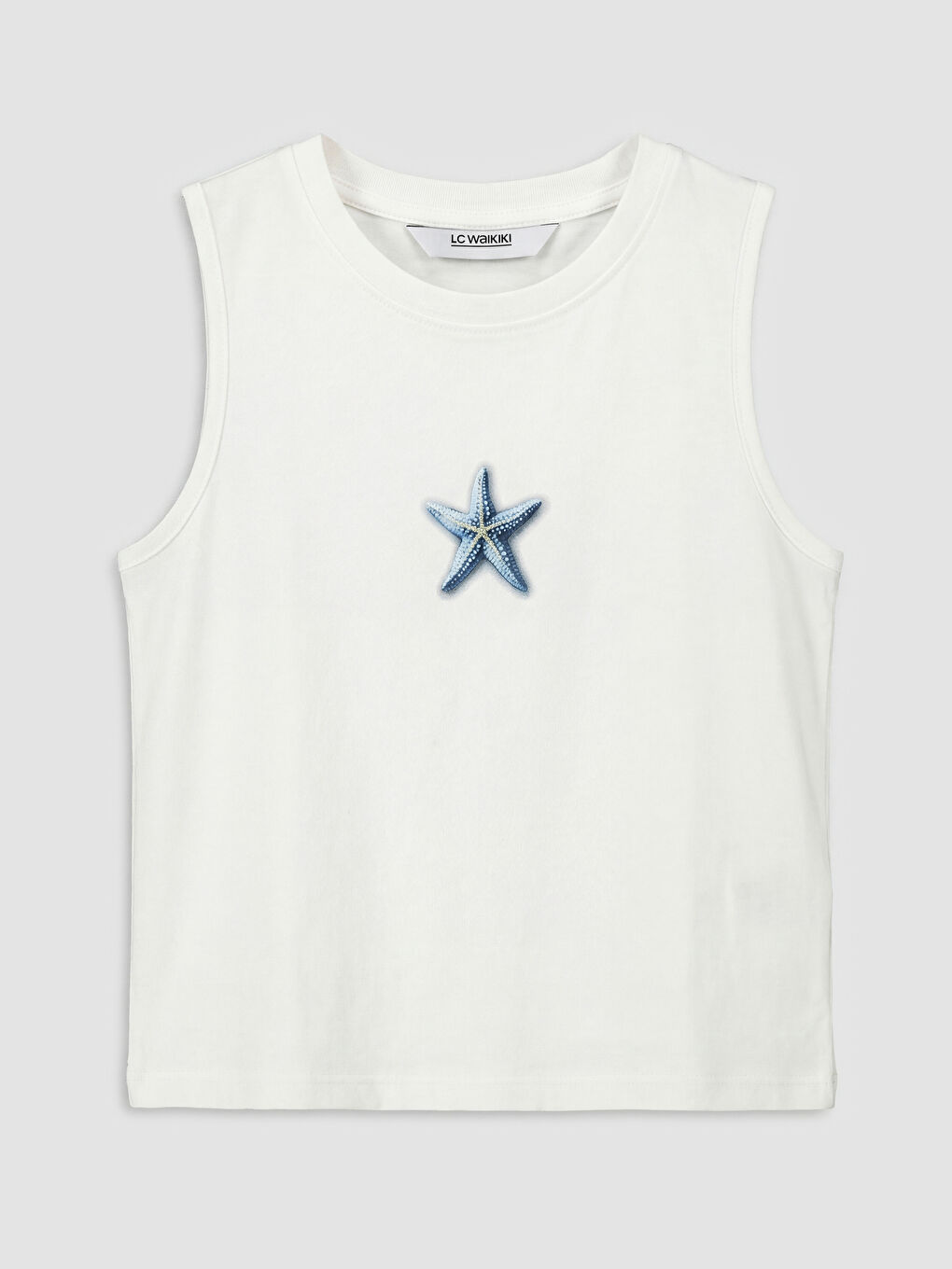 Girl ECRU Tank Top