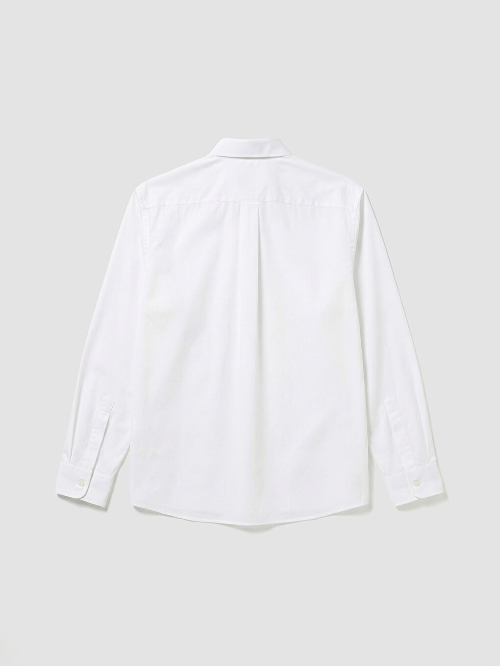 Beyaz Regular Fit Erkek Gömlek-1