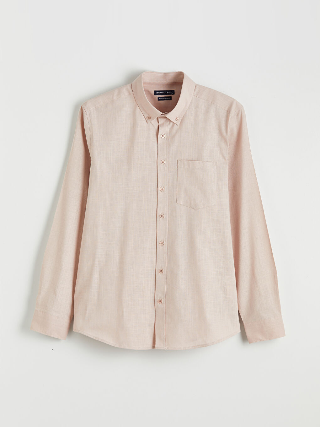 Pembe Regular Fit Erkek Gömlek