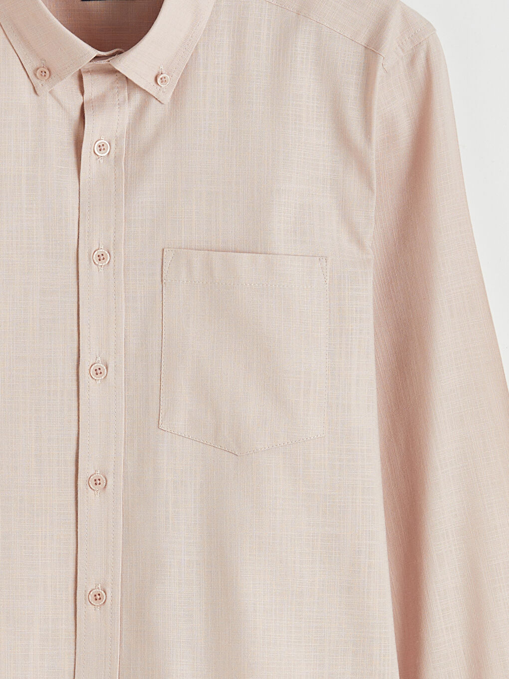 Pembe Regular Fit Erkek Gömlek-1