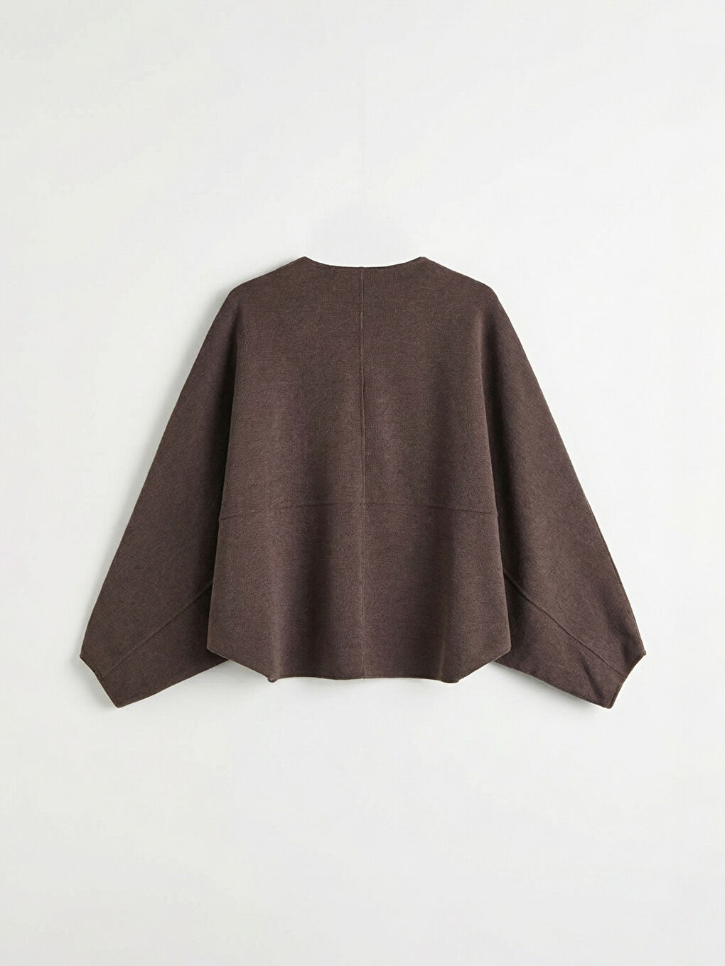 Oversized Crew Neck Blouse-5