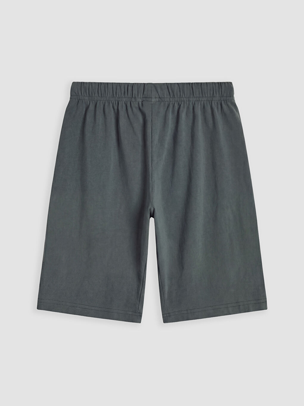 Ekru Stumble Guys Baskılı Erkek Çocuk Şortlu Pijama Takımı-4