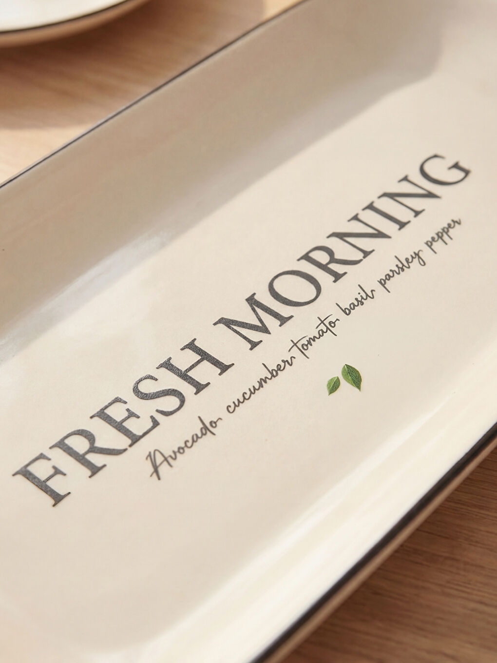 صينية تقديم سيراميك مطبوعة-3