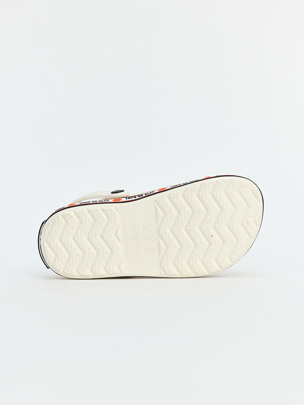 Beyaz Basketbol Temalı Baskılı Erkek Çocuk Sandalet-4