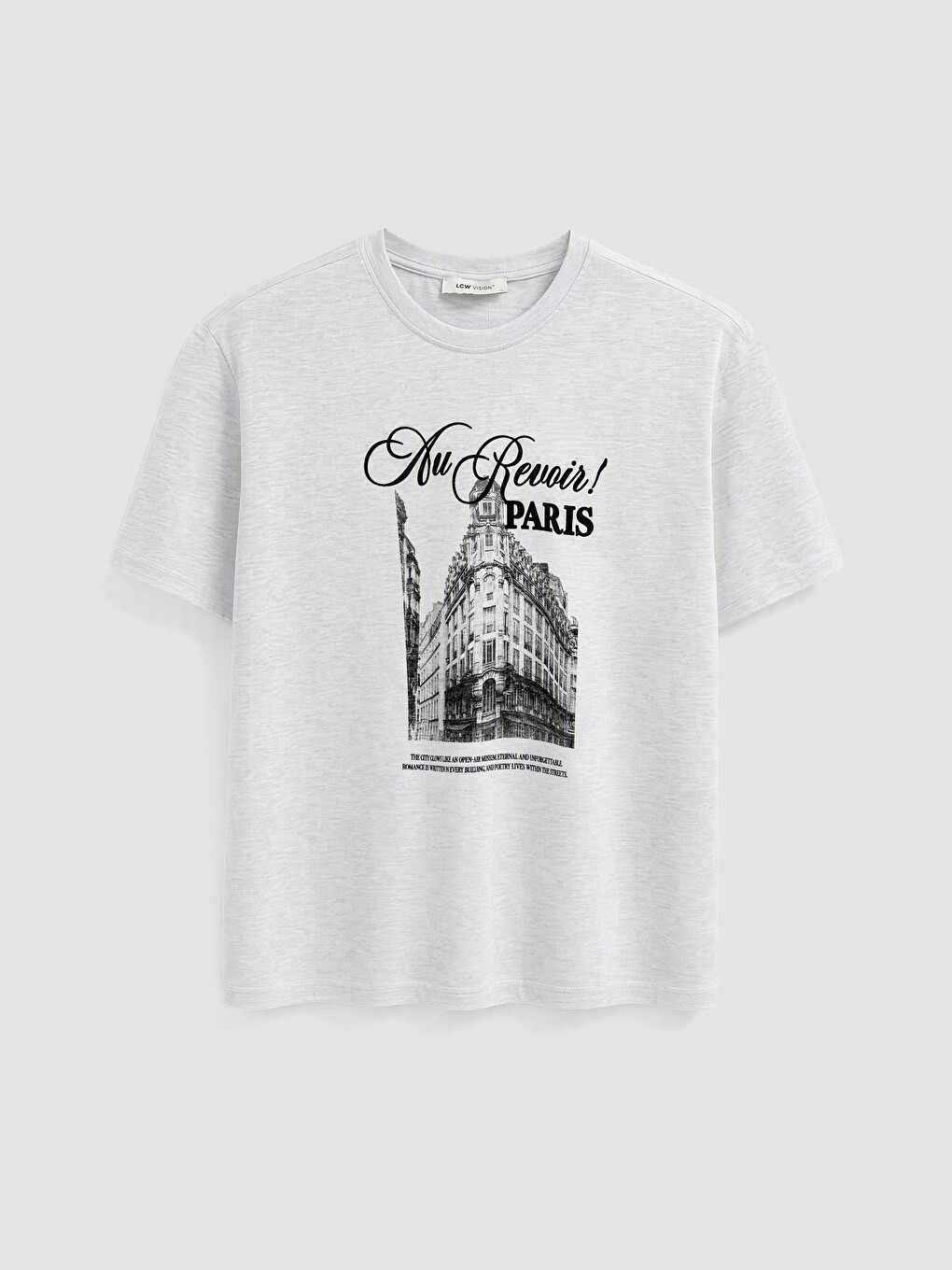 Paris Printed Oversize Women's T-shirt