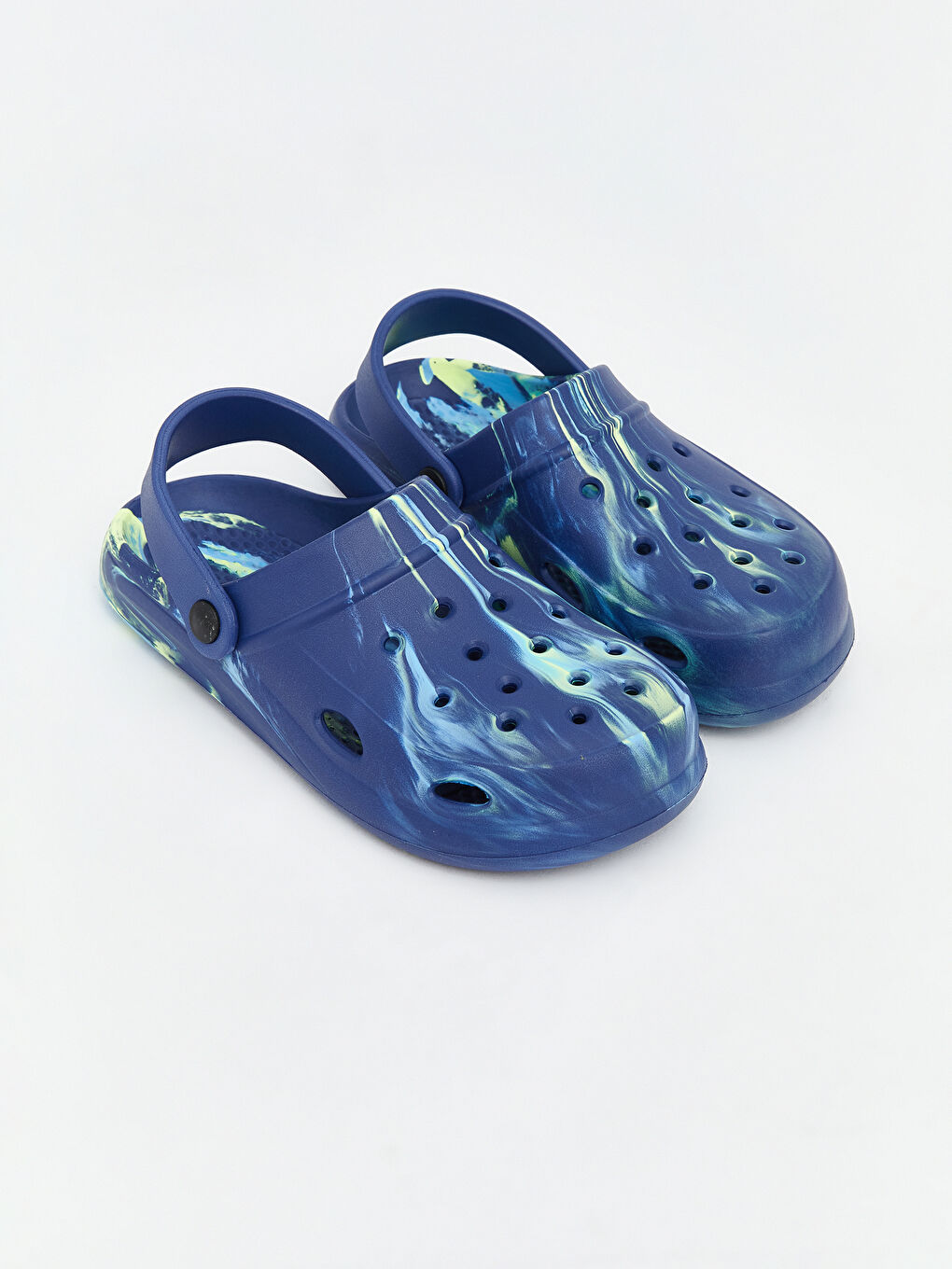 Karışık Desenli Erkek Çocuk Plaj Sandaleti