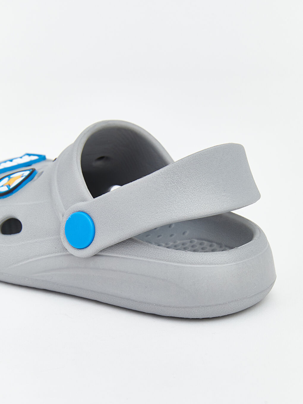 Gri Sonic Baskılı Erkek Bebek Sandalet-4