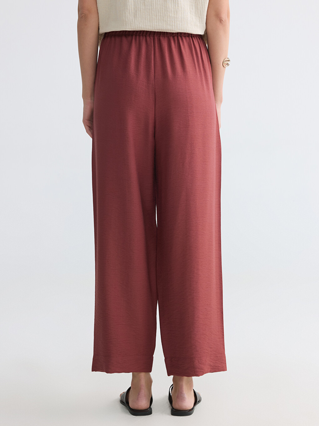 Pantaloni Dama Cu Talie Elastica-3