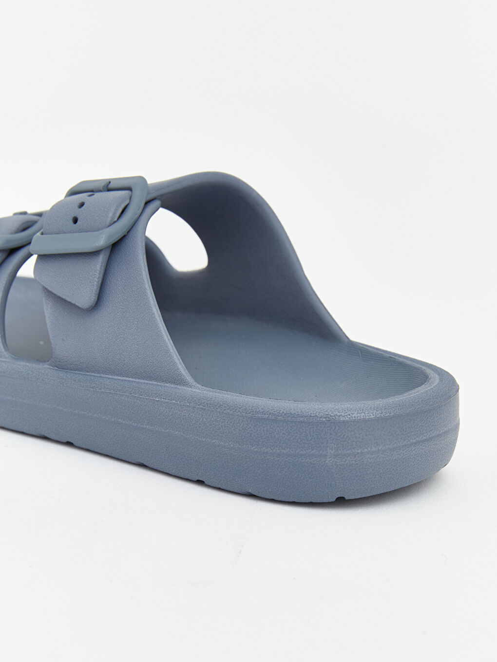 Mavi Çift Bantlı Erkek Çocuk Terlik-4