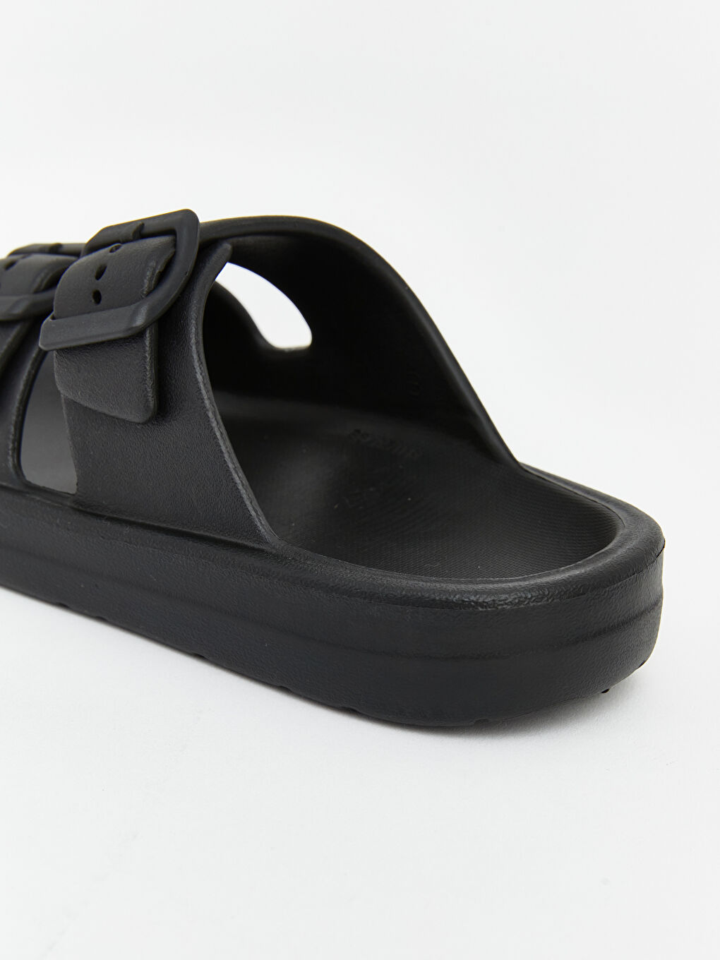 Siyah Çift Bantlı Erkek Çocuk Terlik-3