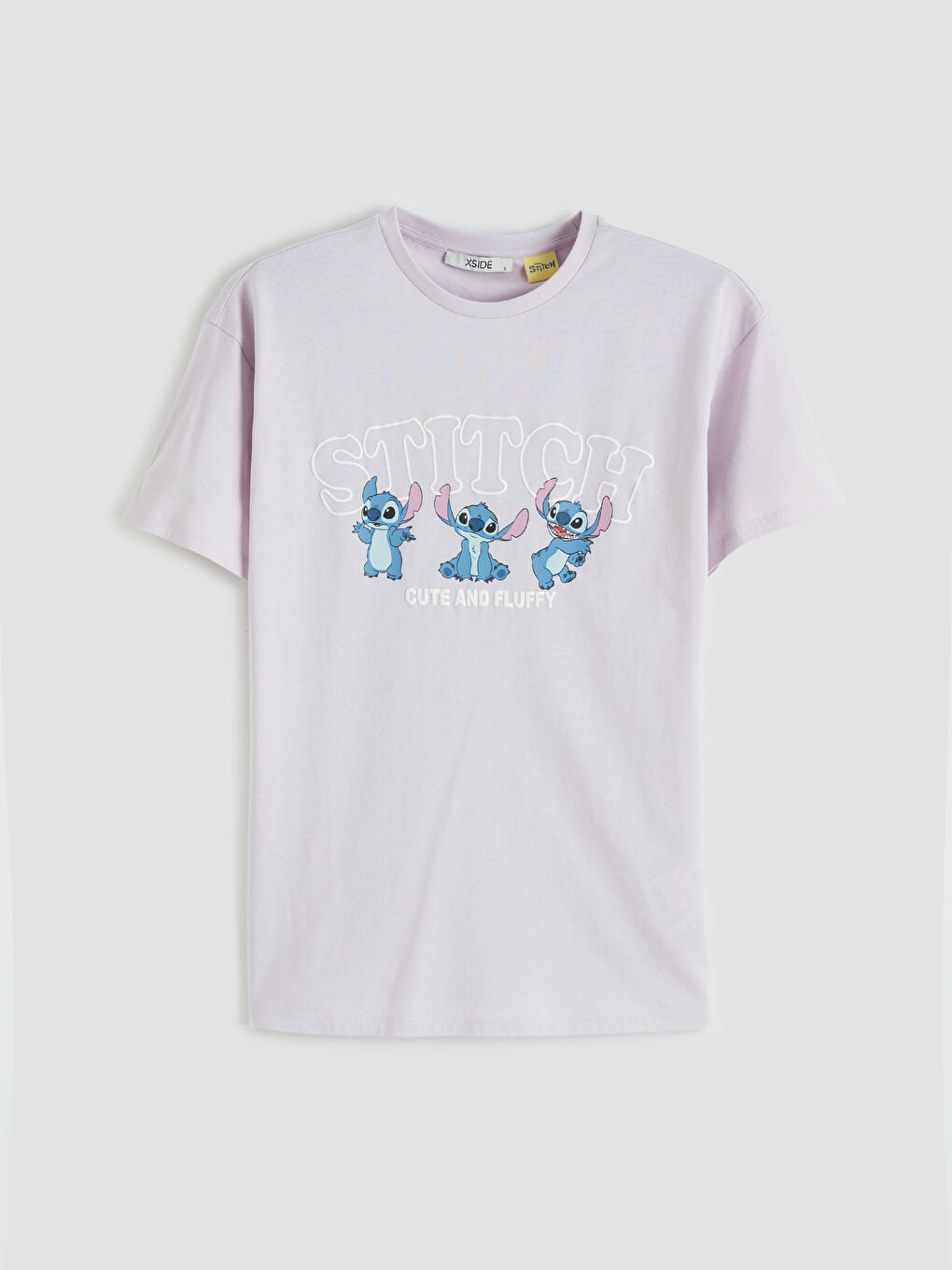 Жена Светло-Виолетово Тениска-4