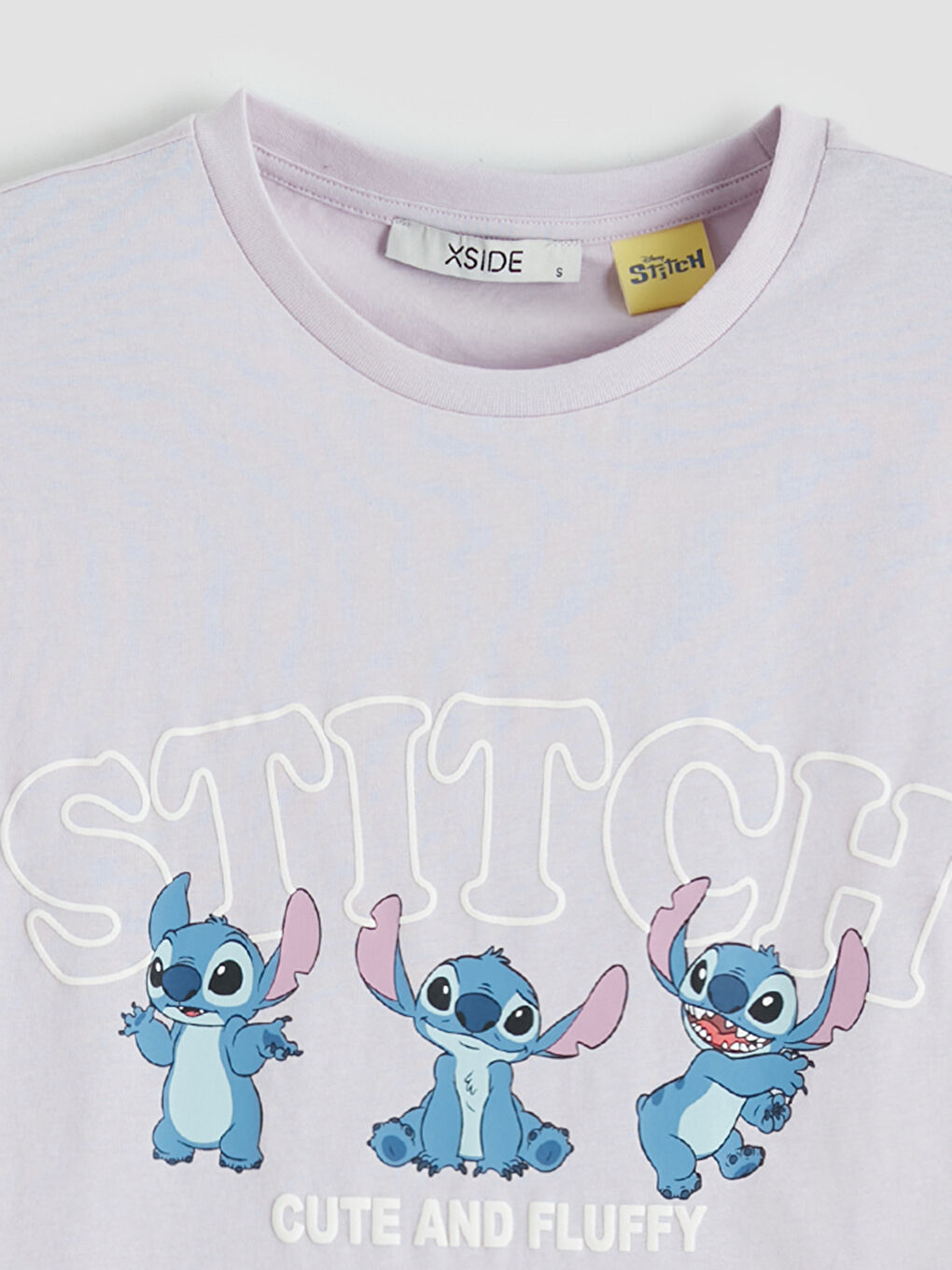 Жена Светло-Виолетово Тениска-6