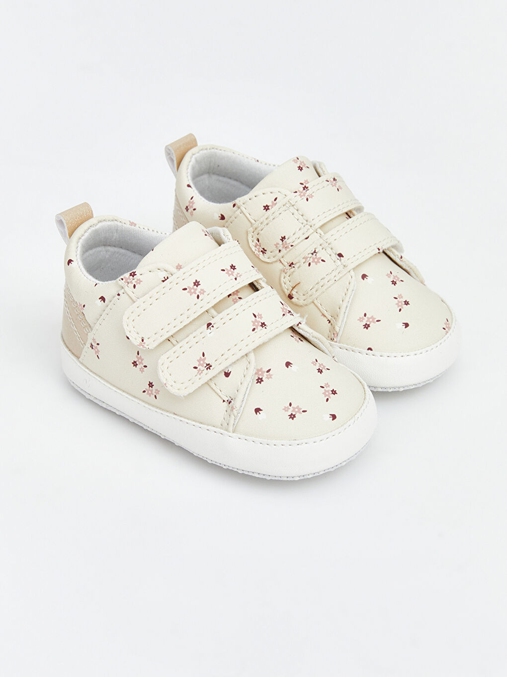 Baby Girl BEIGE Pram Shoes