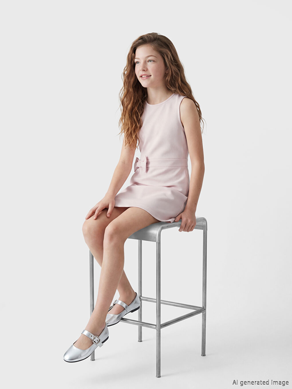 Φόρεμα για κορίτσια με φιόγκο-1