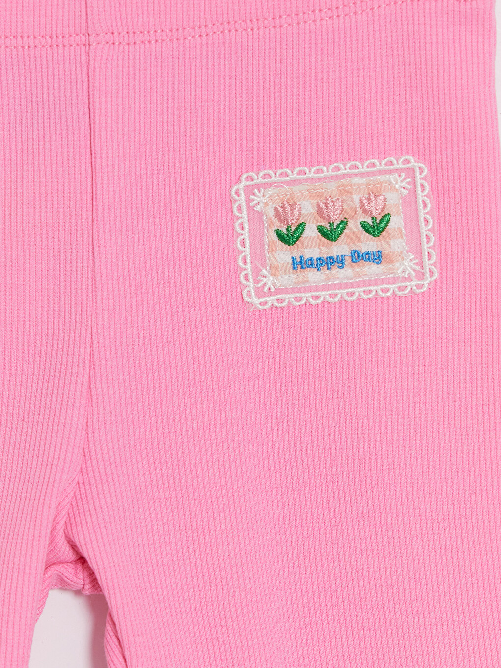 Girl Pink Leggings-2