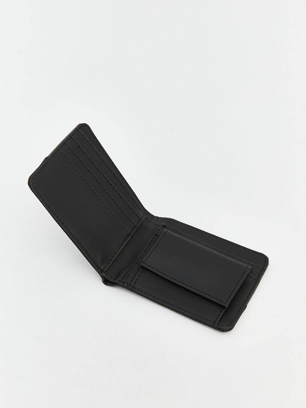 Gri Deri Görünümlü Erkek Cüzdan-1