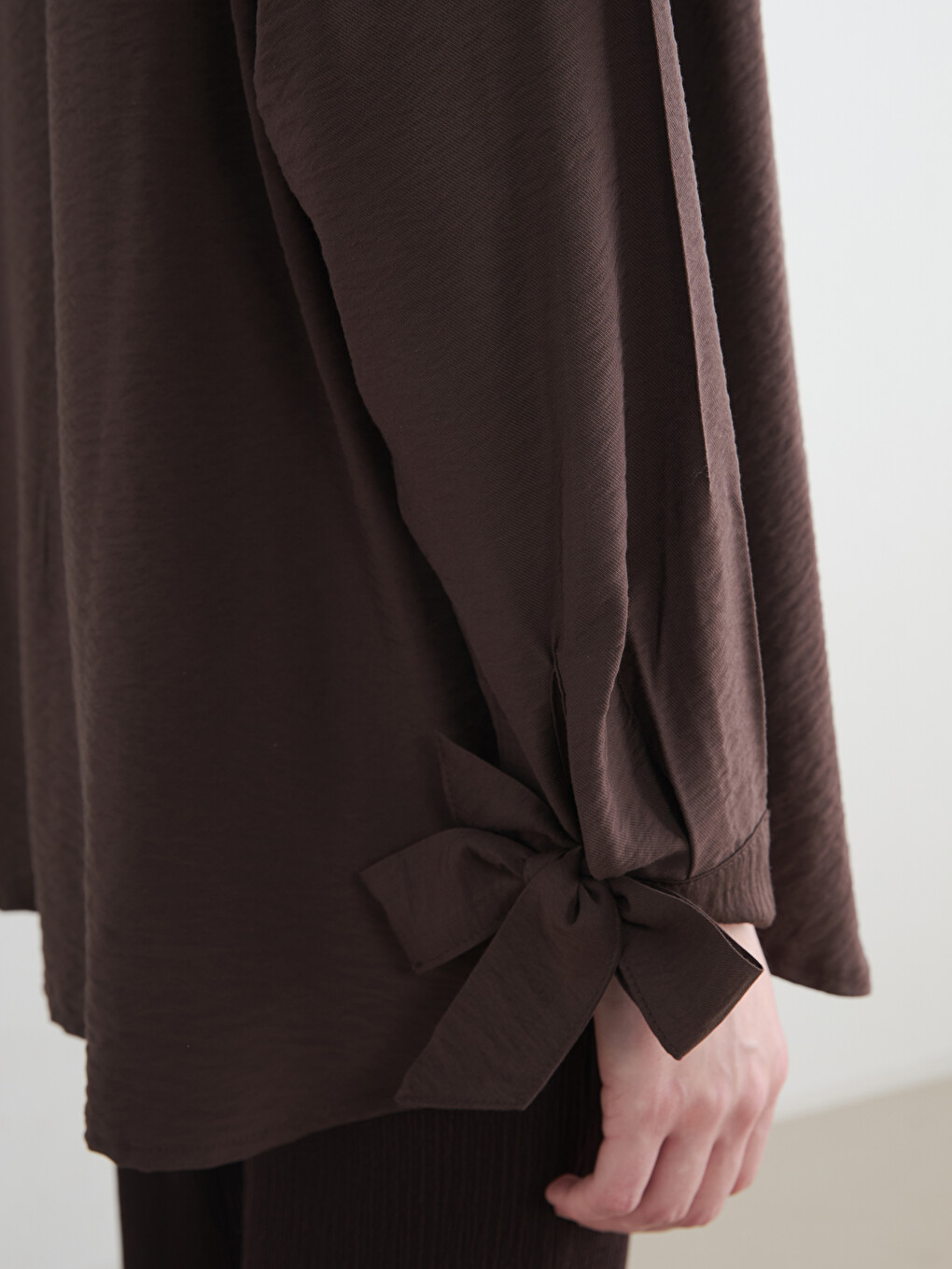 Woman Brown Blouse-2