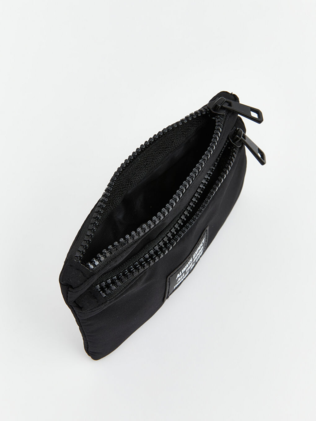 Siyah Fermuarlı Kadın Cüzdan-1