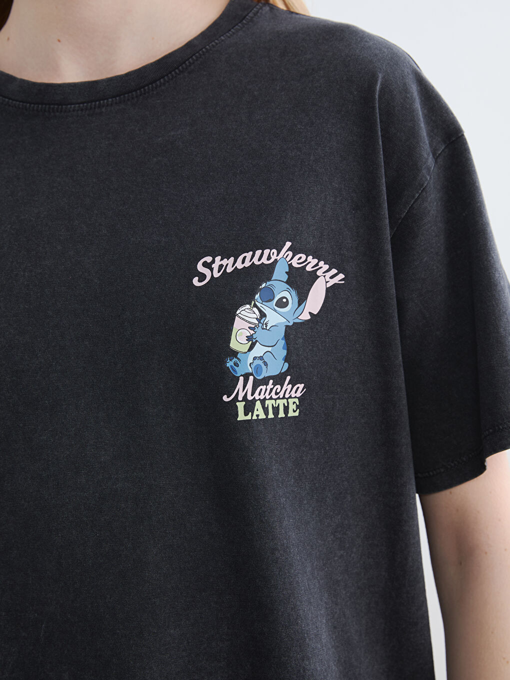 Stitch Printed Women's T-Shirt-2