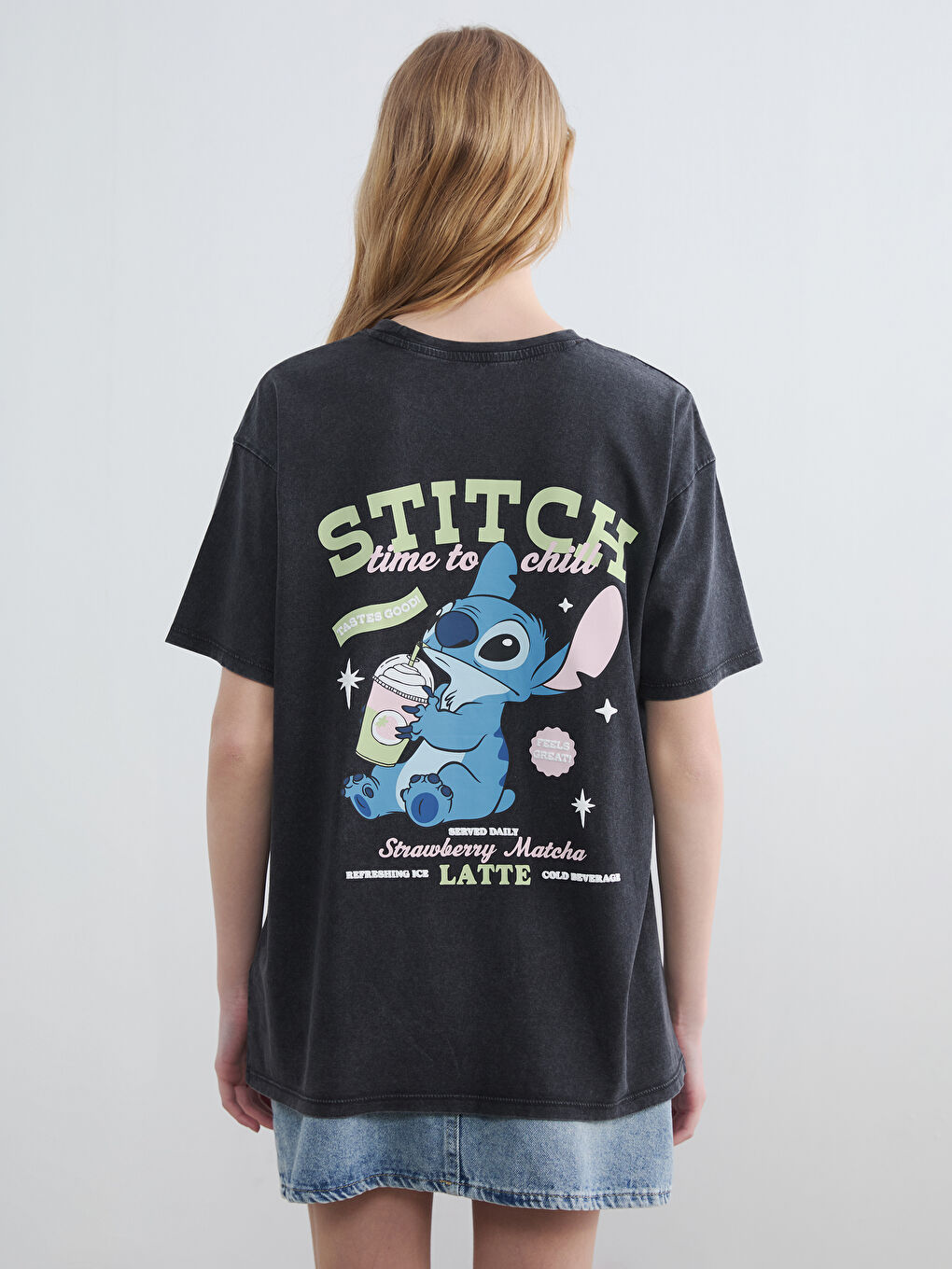 Stitch Printed Women's T-Shirt-3