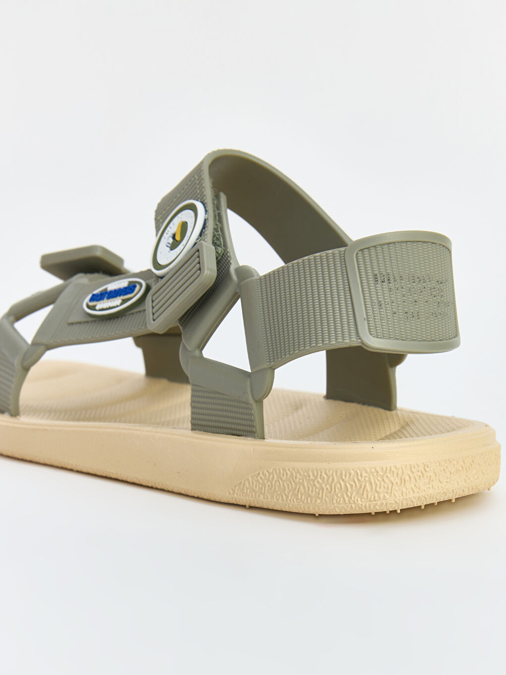 Haki Çapraz Bantlı Erkek Çocuk Sandalet-3