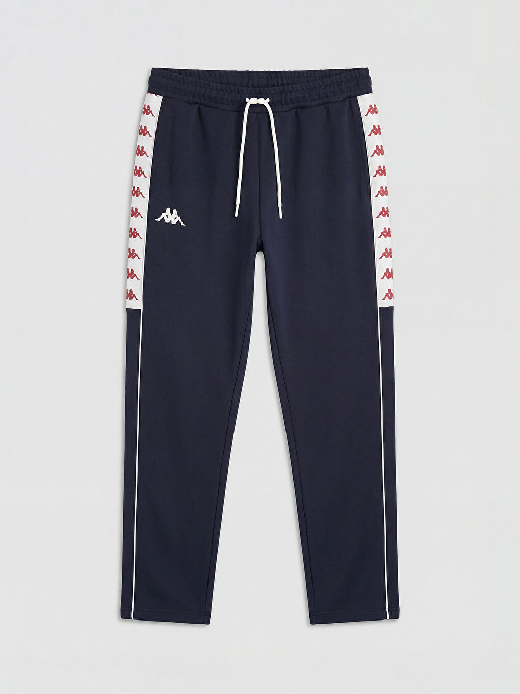 Lacivert Rahat Kalıp Şeritli Erkek Eşofman Altı