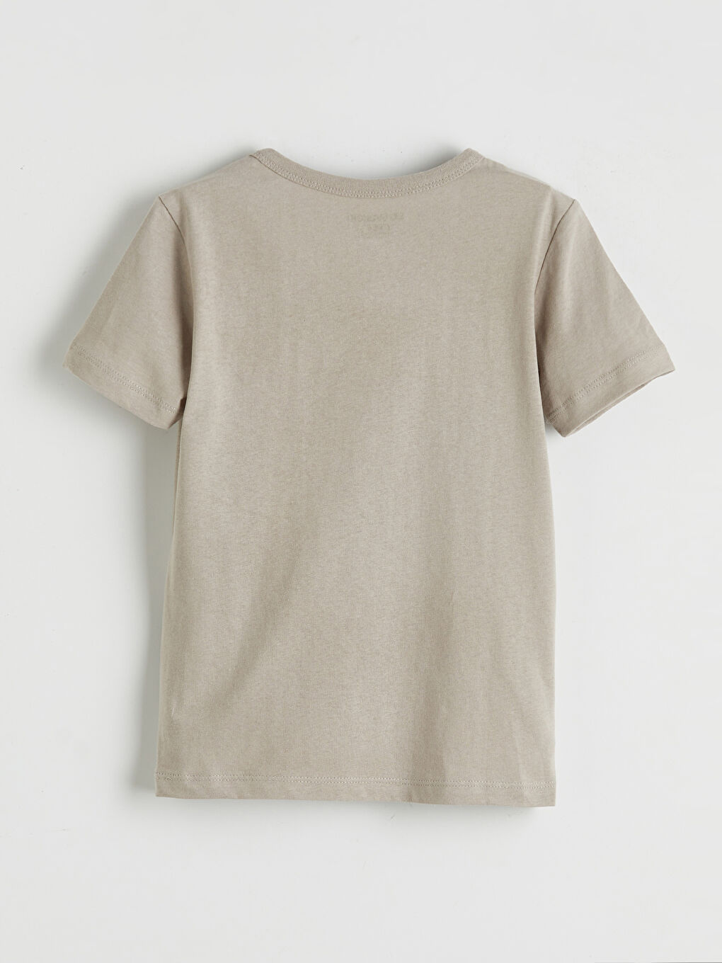 Gri Erkek Çocuk Baskılı Tişört ve Şort-2