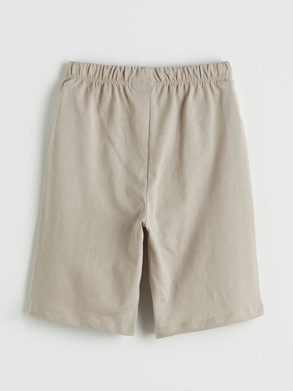 Gri Erkek Çocuk Baskılı Tişört ve Şort-4