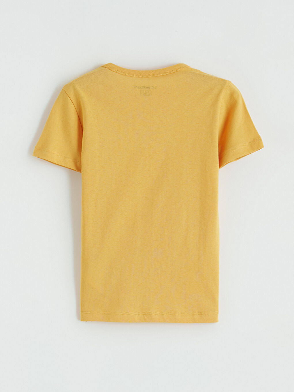 Sarı Kısa Kollu Baskılı Erkek Çocuk Şortlu Pijama Takımı-3