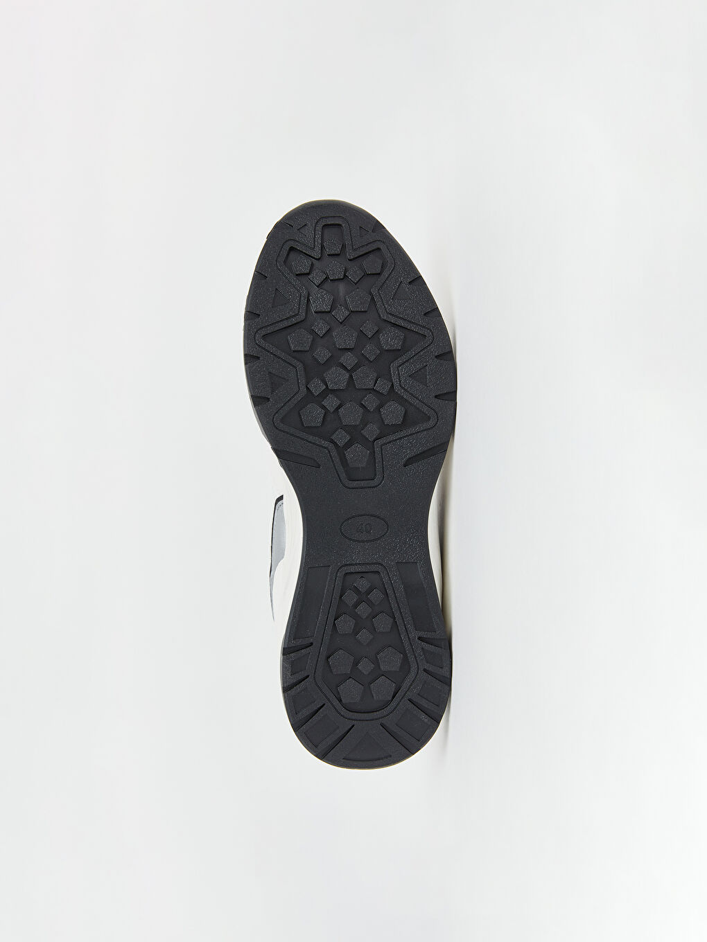 Beyaz Bağcıklı Kadın Spor Ayakkabı-4