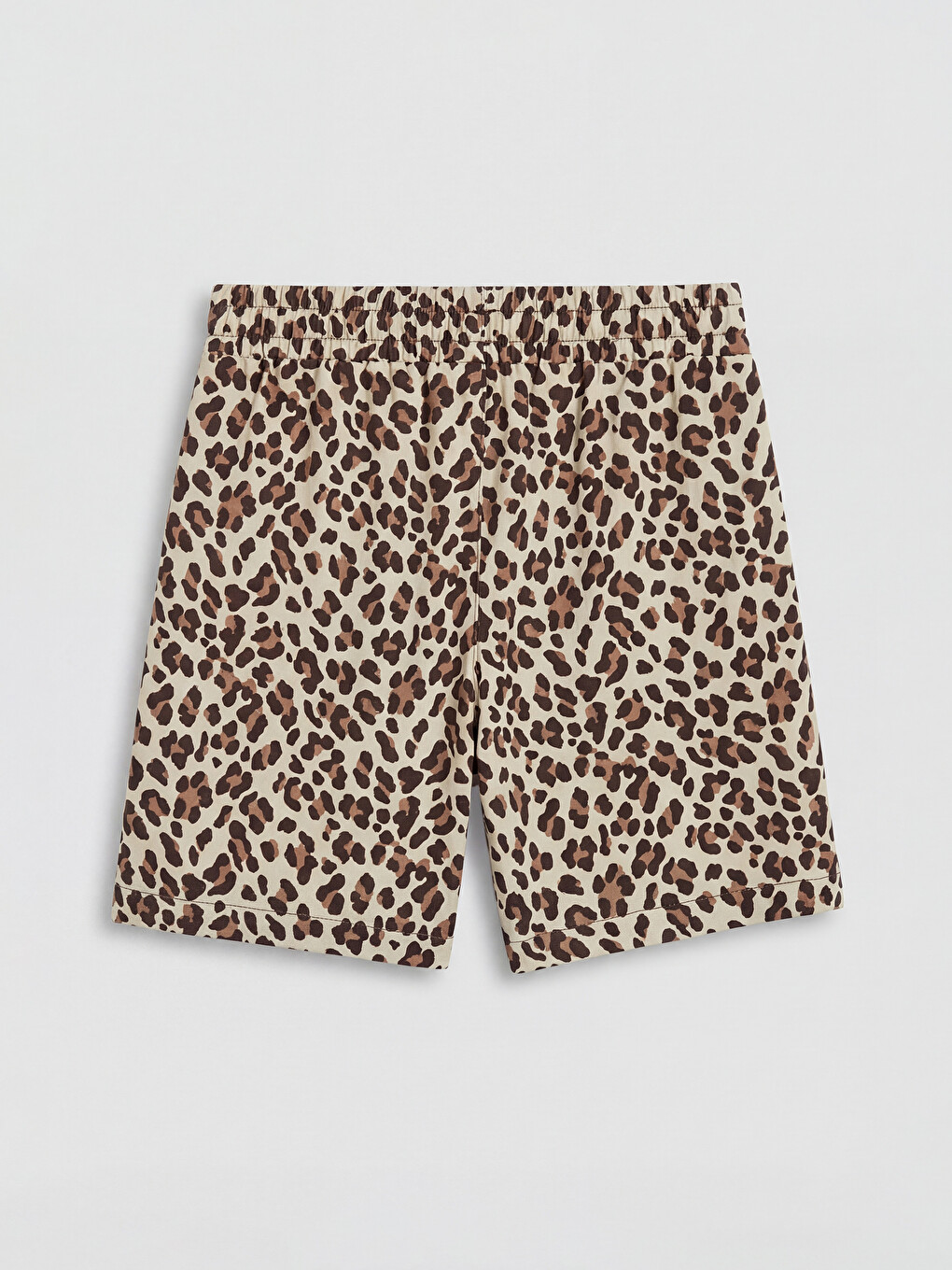 Pantaloni scurți cu Imprimeu Leopard pentru Femei-4