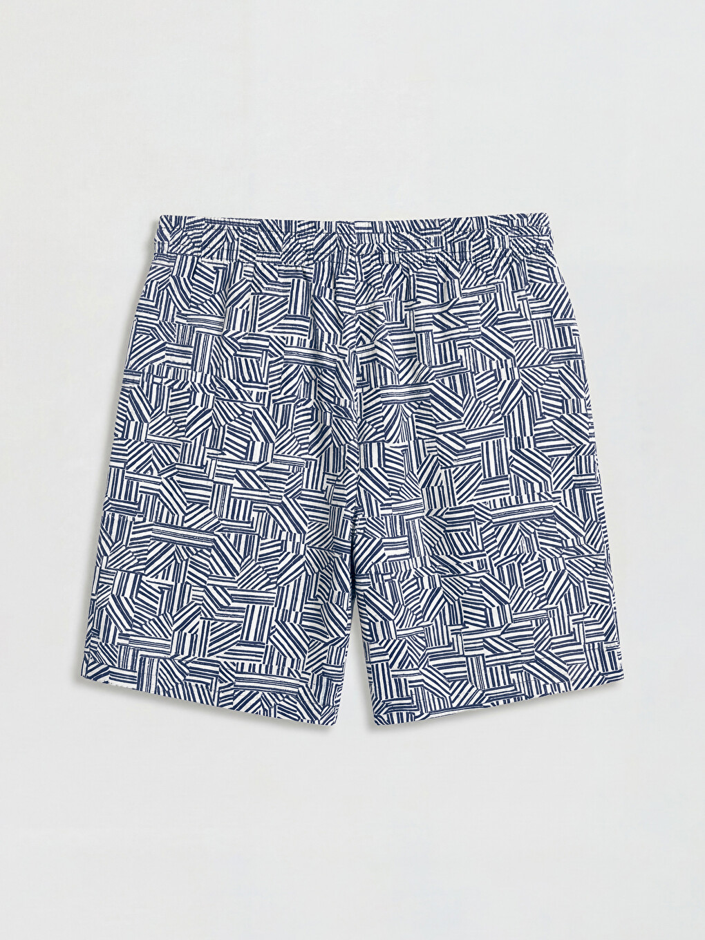 Pantaloni scurți cu model pentru femei-4